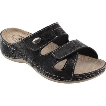 Pracovní obuv SANTÉ DS/152 / Dámské vycházkové pantofle - černá 36