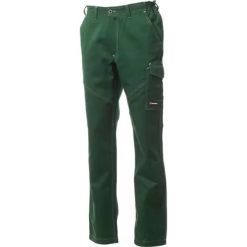 Pánské kalhoty PAYPER WORKER 000928-0331 / Pracovní kalhoty do pasu - green XXL