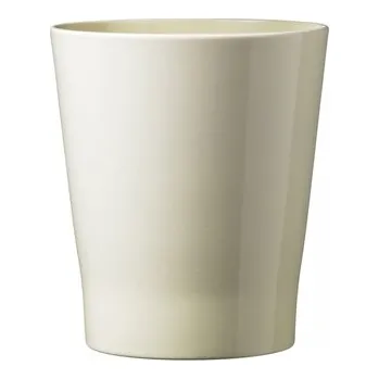 Květináč Keramický květináč na orchideje Merina Classic 15x13 cm lesklý vanilkový