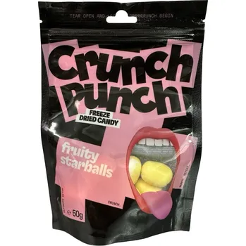 Bonbon Crunch Punch Fruity Starballs 50g