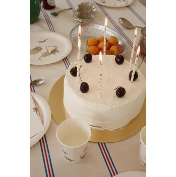 Dortová svíčka Svíčky na dort KONGES SLOJD Lemon