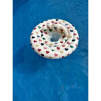 Nafukovací kruh Baby kruh se sedátkem a opěrkou KONGES SLOJD Bon Coeur Coloré