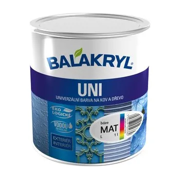 barva a nátěr na dřevo BALAKRYL Uni mat báze - 1l- žluté odstíny - S 0510-Y10R S 0510-Y10R