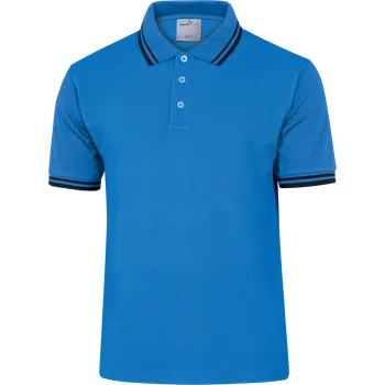 Pánská móda DELTA AGRA / Unisex polokošile ze 100% bavlny - modrá XXL