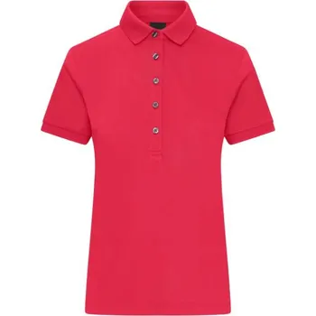 DAIBER JN 1301 / Dámská žerzejová polokošile - light red S