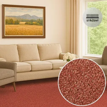 Koberec Metrážový koberec TAMPA 52 Označení šíře role: 4 m