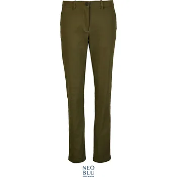Dámské kalhoty NEOBLU 3179 GUSTAVE WOMEN / Dámské chino kalhoty - deep khaki 36