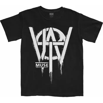 Pánské tričko Muse tričko, Will of the People Stencil Black, pánské L