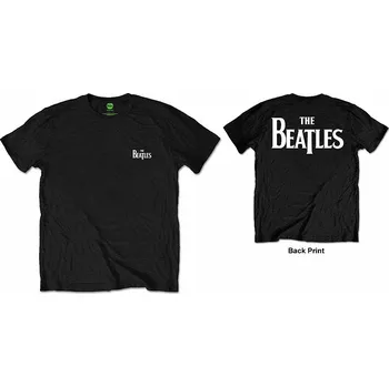 Pánské tričko The Beatles tričko, Drop T Logo BP Black, pánské S