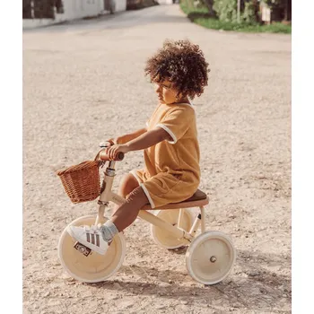 Dětské vozidlo Tříkolka BANWOOD Cream