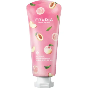 Tělové mléko Hydratační tělové mléko s vůní sladkých Broskví - Frudia My Orchard Peach Body Essence