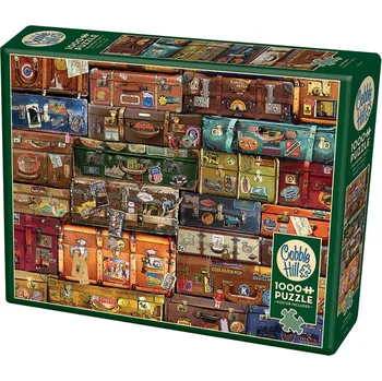 Puzzle COBBLE HILL Puzzle Zavazadla 1000 dílků