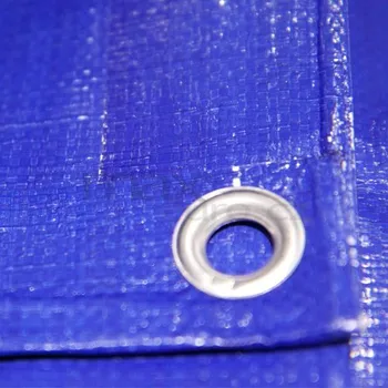 Krycí plachta Maxpack Economy zakrývací plachta s oky modrá 3 x 5 m