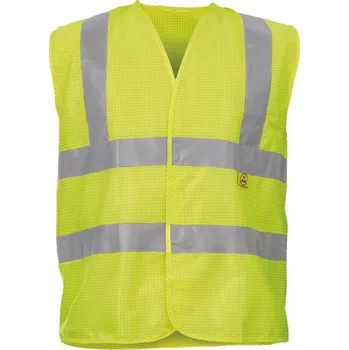 reflexní vesta CERVA LYNX ESD HV / Reflexní ESD vesta - HV žlutá L
