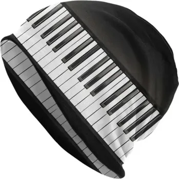 Hudebniny Čepice s klávesami - Hřejivý doplněk pro klavíristy