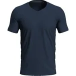 STEDMAN V-NECK T CLIVE / Pánské tričko s výstřihem do V - blue midnight XXXL