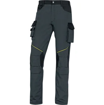 montérky DELTA MCPA2 / Pánské strečové pracovní kalhoty - šedá/černá XXXL