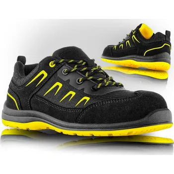 VM FOOTWEAR KORFU 2015-S3ESD / Bezpečnostní polobotka S3 ESD - černá/žlutá 39