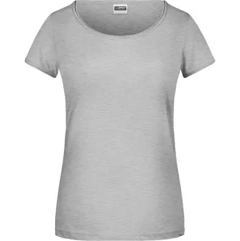 DAIBER JN 8001 / Dámské tričko z bio bavlny - grey heather M