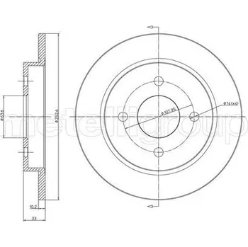 Brzdový kotouč Brzdový kotouč CIFAM 800-542C