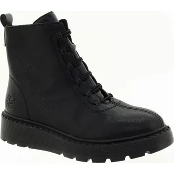 Dámské polobotky RIEKER Dámský černý kotník 70450-00-365 Velikost 40