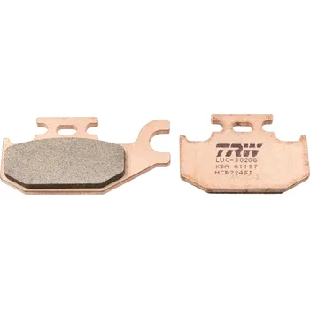 Brzdový systém Sada brzdových destiček, kotoučová brzda TRW MCB724SI