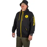 Black Cat Mikina Black Zipped Hoody