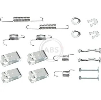 Brzdová čelist Sada příslušenství, parkovací brzdové čelisti A.B.S. 0028Q