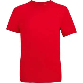 Pánské tričko SOL´S TUNER / Unisex jednobarevné tričko - red 5XL