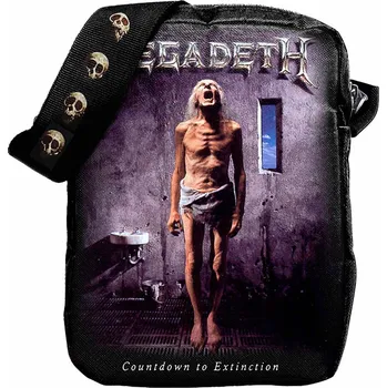 Kabelka Megadeth Crossbody Bag PES 21/16/5,5 cm, Countdown To Extinction