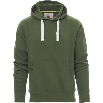 Pánská mikina PAYPER ATLANTA+ 000019-0001 / Pánská mikina s kapucí - college green XXL