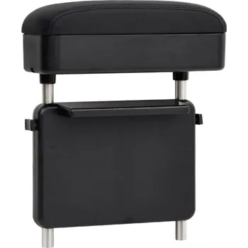 Autosedačka zahrada-XL Loketní opěrka univerzální černá 23 x 8 x (30–38) cm ABS 154642