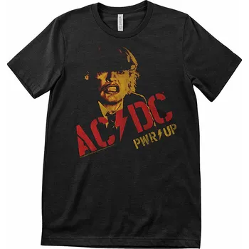 Pánské tričko AC/DC tričko, Angus Young PWR-UP Black, pánské XL