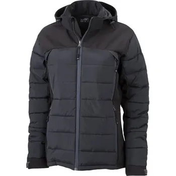 Dámské oblečení DAIBER JN 1049 / Dámská outdoorová hybridní bunda - black L