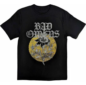 Pánská móda Bad Omens tričko, Sunflower Black, pánské XL