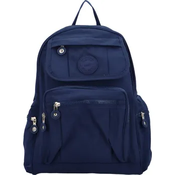 Městský batoh Stylový dámský batůžek Herlina, námořnická modrá