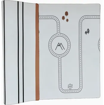 Hrací deka Hrací podložka LITTLE BOT Country Road Nordic + Stripe