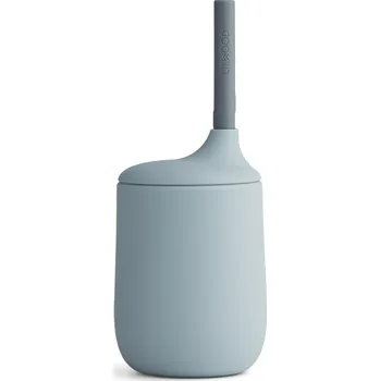 Silikonové hrnky s brčkem LIEWOOD Ellis - Modrá mix