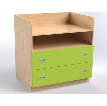 přebalovací pult a komoda Přebalovací pult se 2 zásuvkami