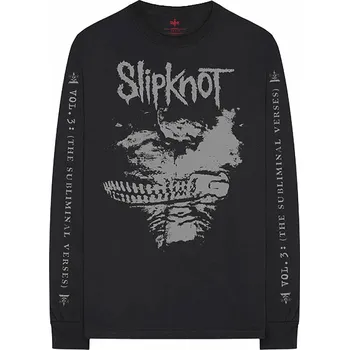 Pánská móda Slipknot tričko dlouhý rukáv, Subliminal Verses BAP, pánské L
