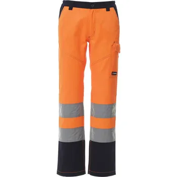 PAYPER CHARTER LADY 001461-0336 / Dámské reflexní kalhoty do pasu - oranžová/navy S