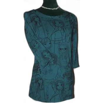 Dámské tričko Praktické dámské triko Mája petrol