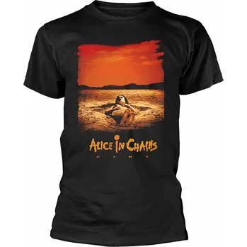 Pánské tričko Alice in Chains tričko, Dirt Black, pánské XL