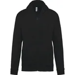 KARIBAN VINTAGE K479 / Mikina s kapucí na zip - black XXL