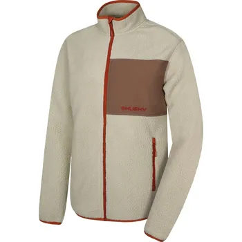 Husky Pánská fleecová mikina Addy Zip M XL, beige