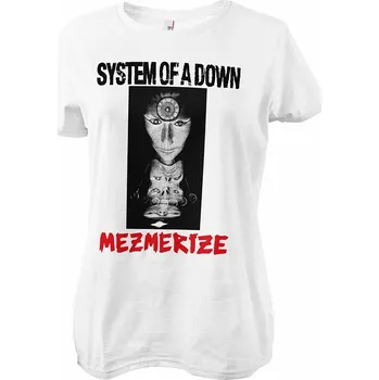 Dámské tričko System Of A Down tričko, Mezmerize Girly White, dámské XXL