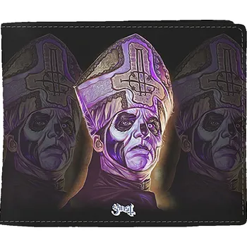 Peněženka Ghost peněženka PU 11 x 10 x 1 cm, Papa Purple Black