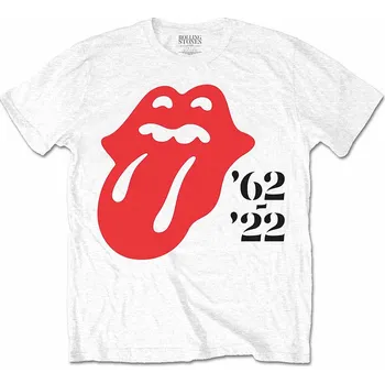 Pánská móda Rolling Stones tričko, Sixty '62 - '22 White, pánské XXL