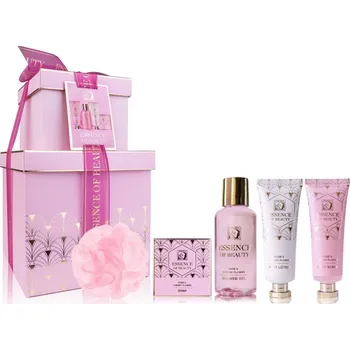Kosmetická sada SET koupelový ESSENCE OF BEAUTY ve skládaných dárkových krabičkách NOVINKA SALSA