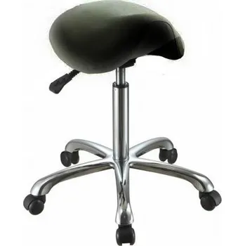 MH Star Židle 841 se sedlovým sedákem - černá